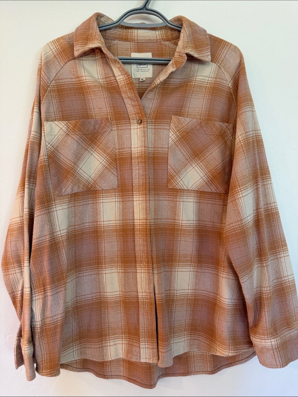 Rip curl Flannel Plaid Button-Up